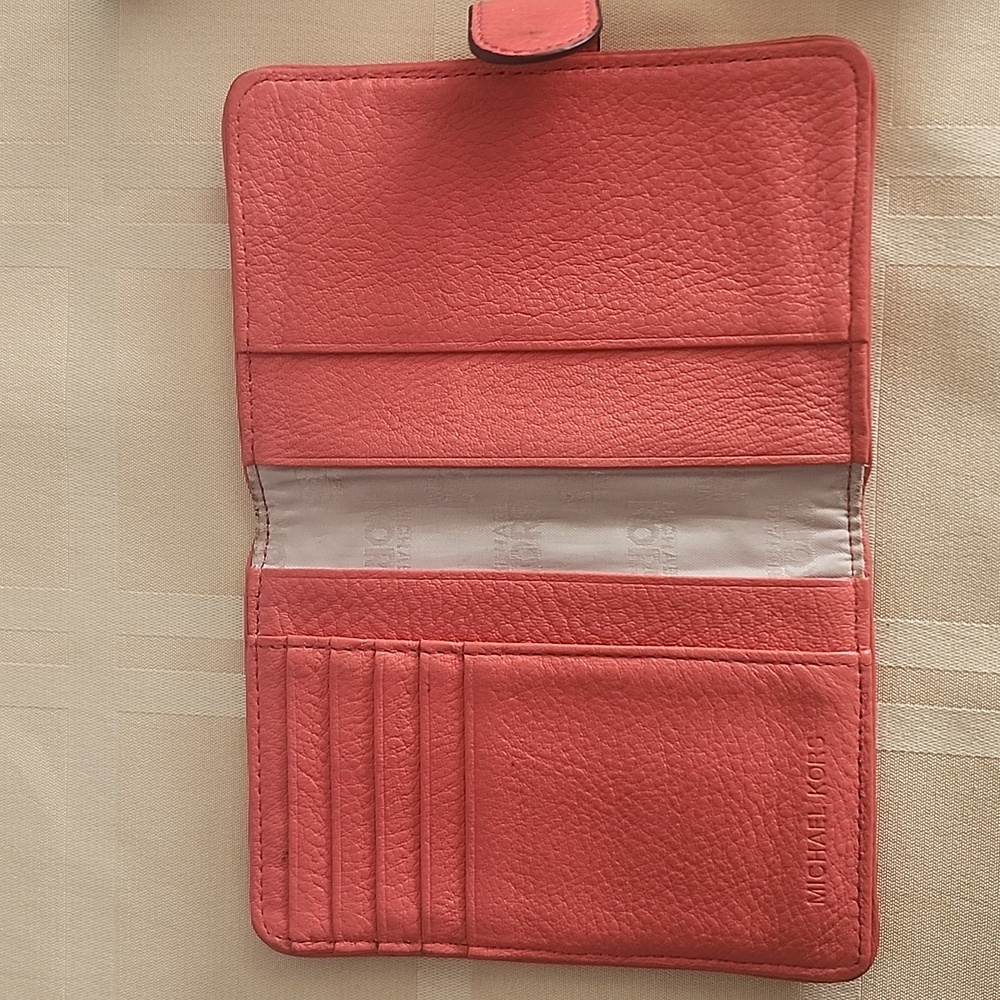 Michael Kors Bedford Flap Coral Tassel Bag - Picture 14 of 16